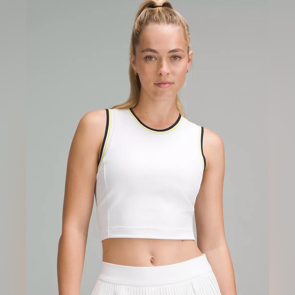 Lululemon Collegiate Scoop-Neck Crop Tennis Tank 8